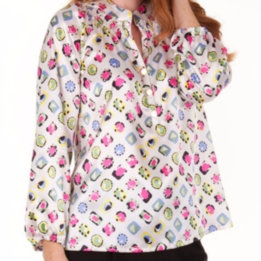 NWT! Beautiful Jewel Blouse